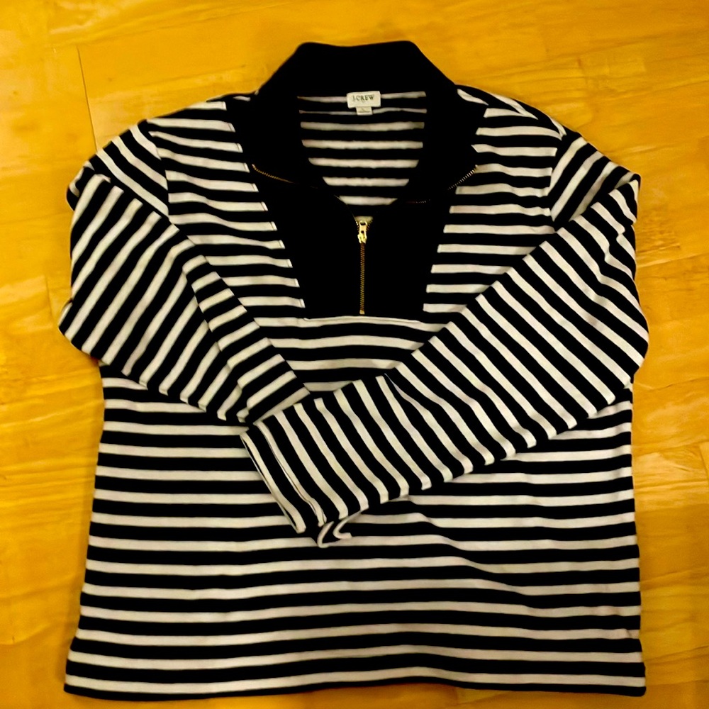 J. Crew super soft zip up pullover